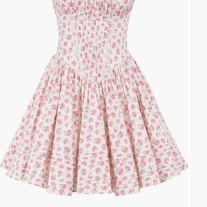 House of CB Pink Floral Mini Dress